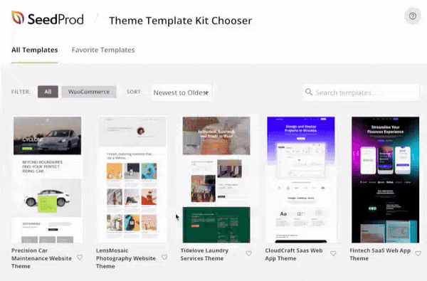 Previous SeedProd site kits were slow to import
