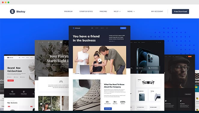 Blocksy multipurpose WordPress theme built for Gutenberg block editor