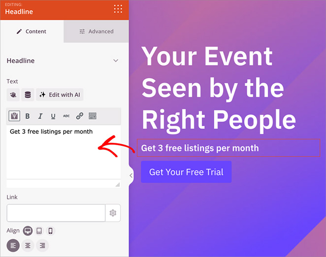 cta-subheading - SeedProd Close-up of a CTA with a benefit-driven subheadline beneath the main button.