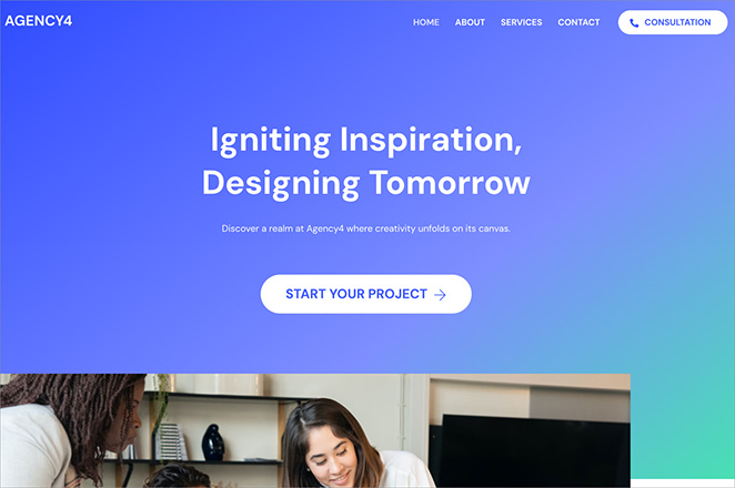 Ultra multipurpose WordPress theme designed for agencies and designers