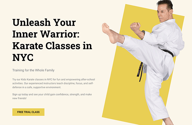 Example of how I used AI to generate content for a web page