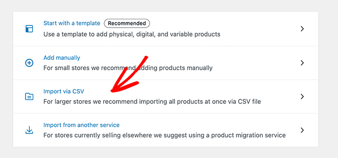 WooCommerce CSV import tool to bulk upload products to a WordPress shopping cart
