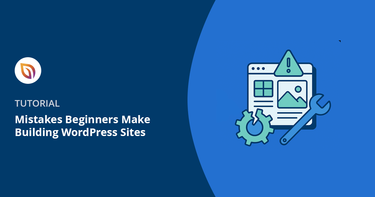 mistakes building WordPress site
