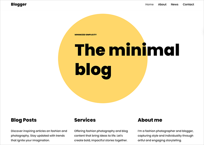 Neve multipurpose WordPress theme optimized for speed and simplicity