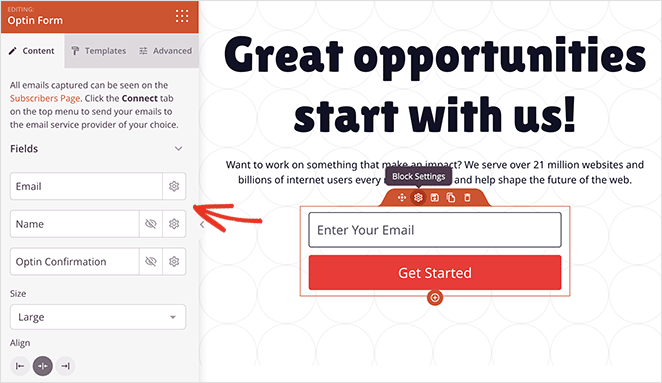 Adding an optin form to your website using SeedProd