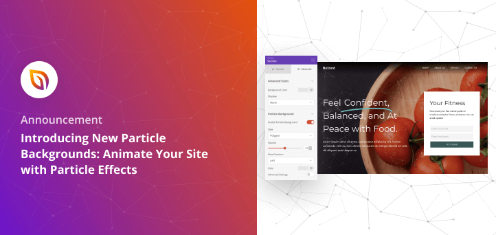 Introducing New Particle Backgrounds: Animate Your Site with Particle Effects