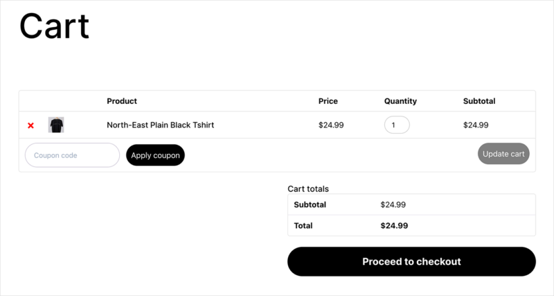 Adding items to the shopping cart